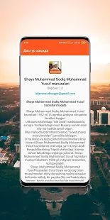 Скачать Shayx Muhammad Sodiq Muhammad Yusuf maruzalari MP3 (Полная) версия 1.1 apk на Андроид