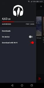 Скачать Сирин - плеер для аудиокниг, слушать аудиокниги (Разблокированная) версия 0.4.86 apk на Андроид