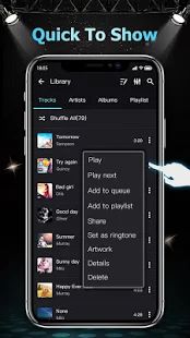 Скачать Музыкальный проигрыватель - Аудиоплей (Разблокированная) версия 1.9.4 apk на Андроид