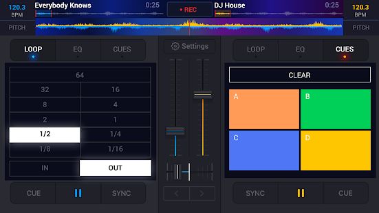 Скачать DJ it! - музыкальный микшер (Без кеша) версия 0.3 apk на Андроид
