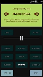 Скачать Earphones Test+ (Полная) версия 2.6 apk на Андроид