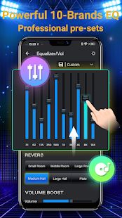 Скачать Музыкальный плеер-10-полосный эквалайзер MP3-плеер (Разблокированная) версия 1.6.5 apk на Андроид