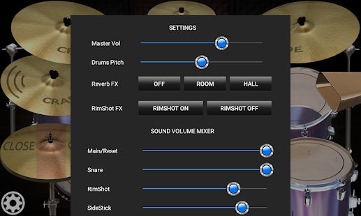 Скачать Simple Drums Rock - Симулятор барабанов (Все открыто) версия 1.6.4 apk на Андроид