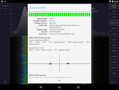 Скачать SDR Touch -Живое оффлайн радио (Полный доступ) версия 2.72 apk на Андроид